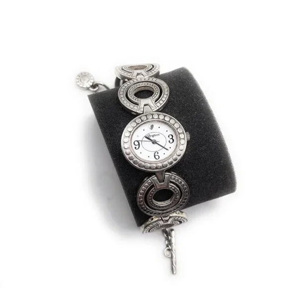 NWT Brighton Black and Silver Heart Watch Brighton | Accessories | Brighton Black And Silver Watch  main image 2